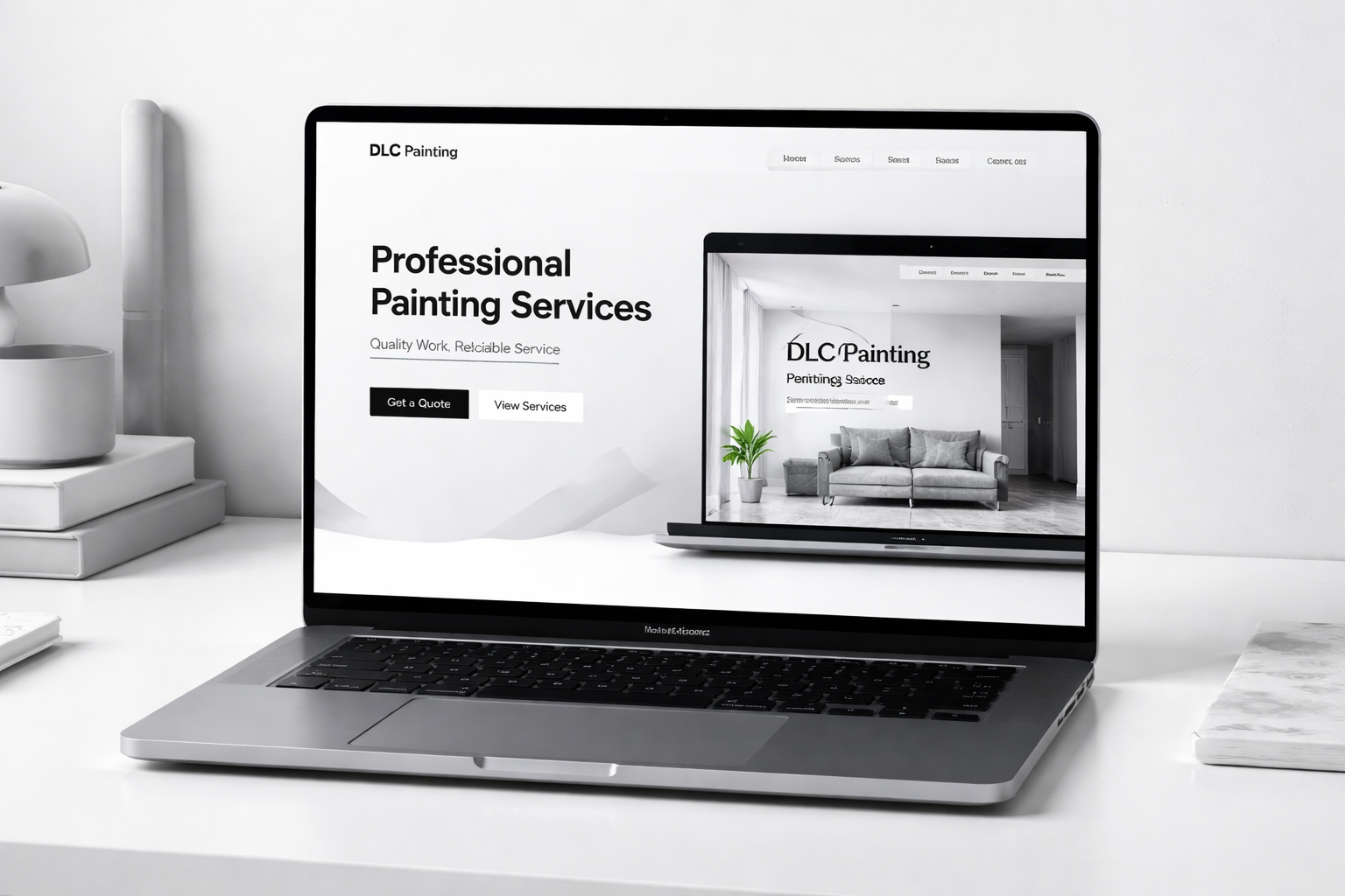 DLC Painting Landing Page